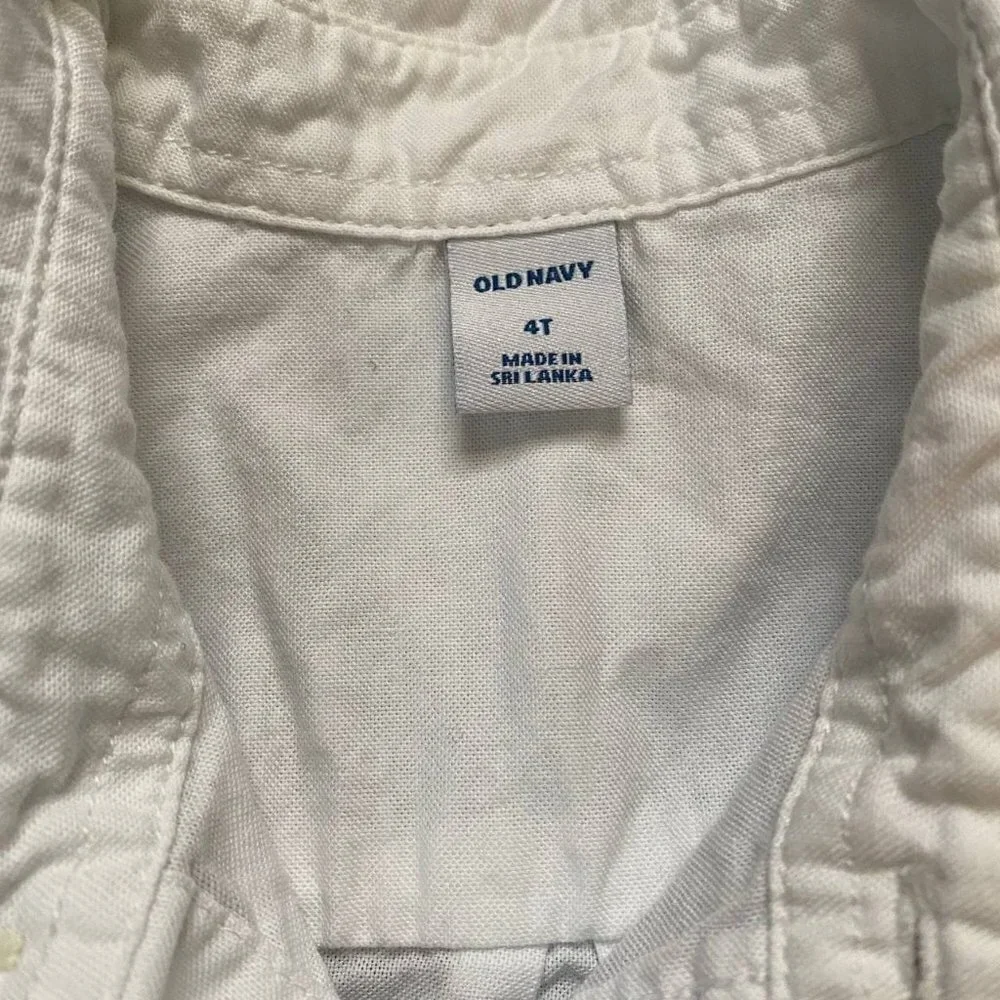 OLD NAVY & CHILDREN’S PLACE Shirt and Vest Set - Size 4T